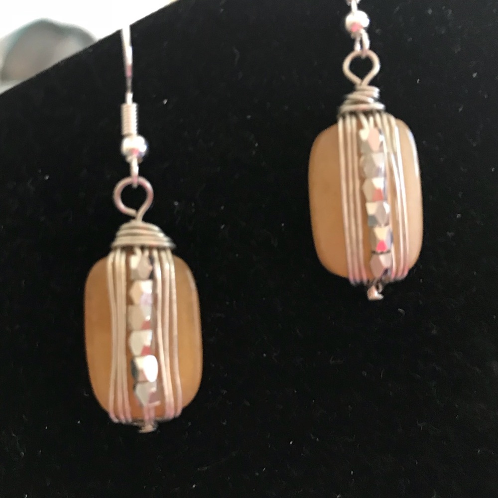 Wire Wrapped Earrings